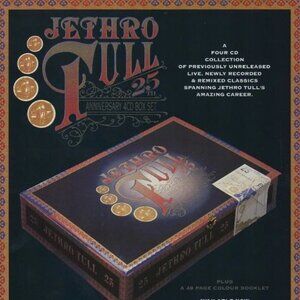 The 25th Anniversary Boxed Set [Box] by Jethro Tull (CD, Apr-1993, 4 Discs,...